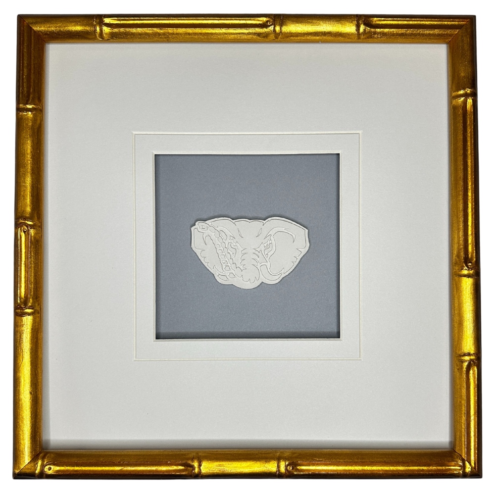 University of Alabama Intaglio 10x10