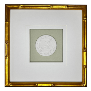 University of Alabama Intaglio 10x10