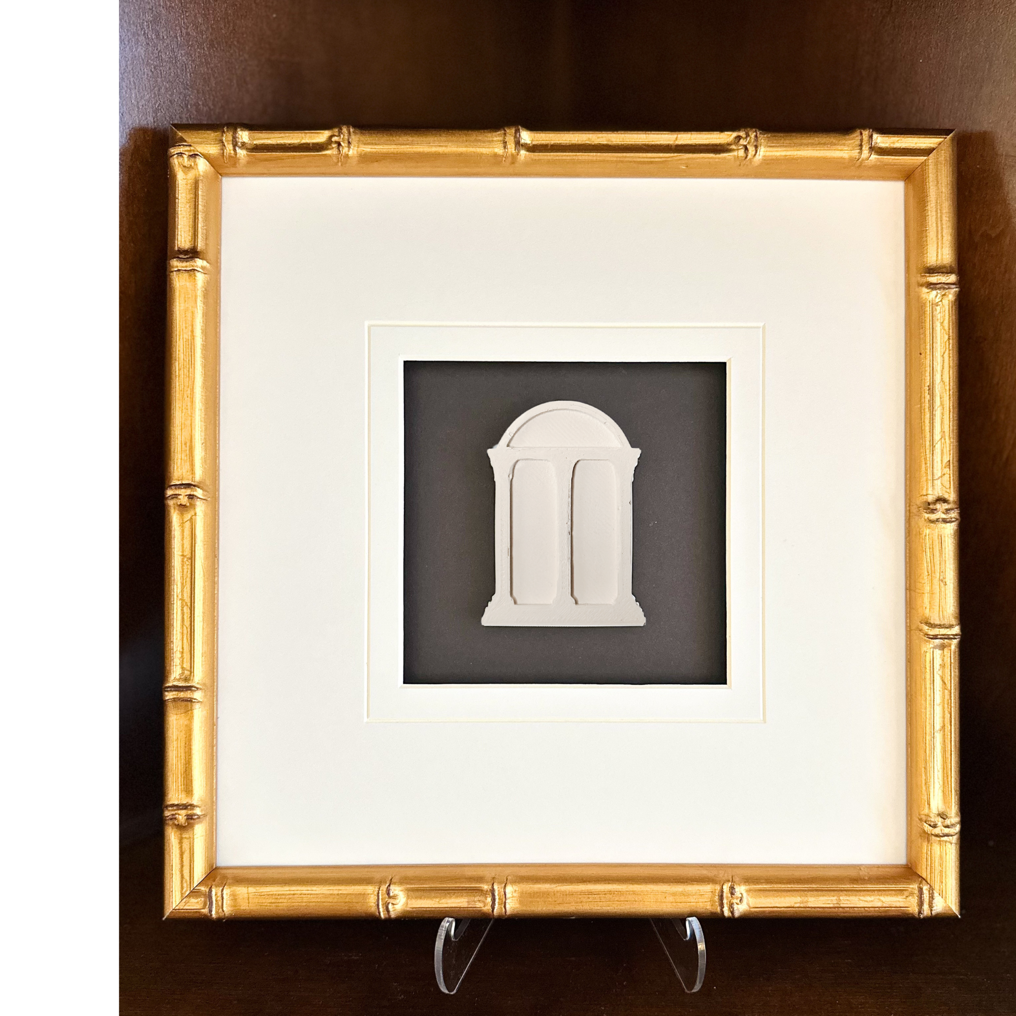 Set of 4 University of Georgia Intaglios 10x10