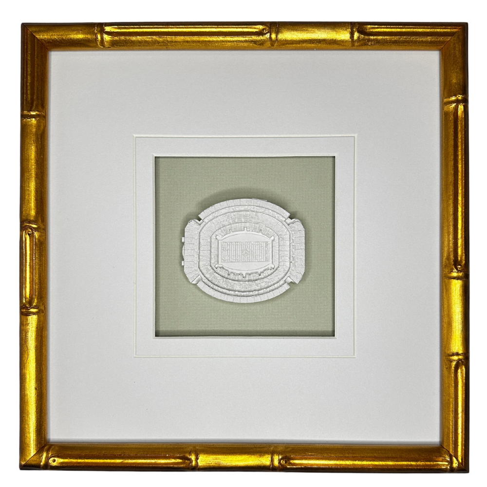 University of Alabama Intaglio 10x10