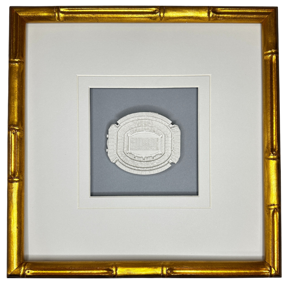 University of Alabama Intaglio 10x10