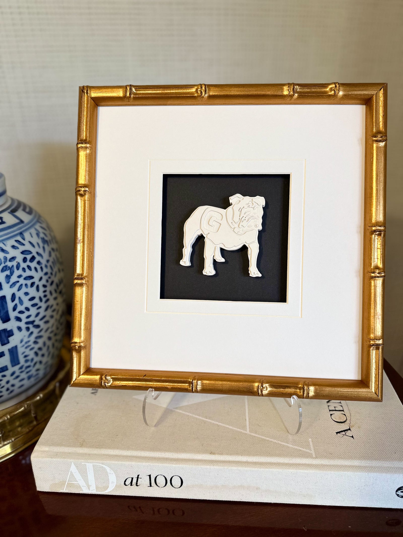 University of Georgia Intaglio 10x10