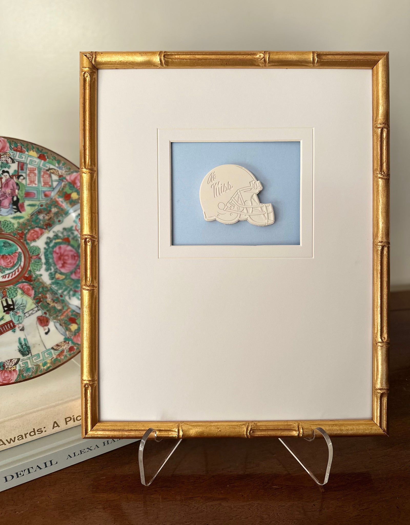 Ole Miss Intaglio 11x14