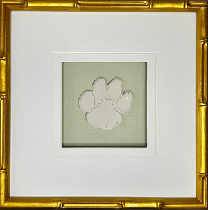 Clemson University Intaglio 10x10