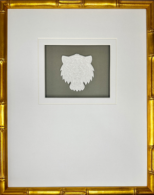 Set of 4 Clemson University Intaglios 11x14