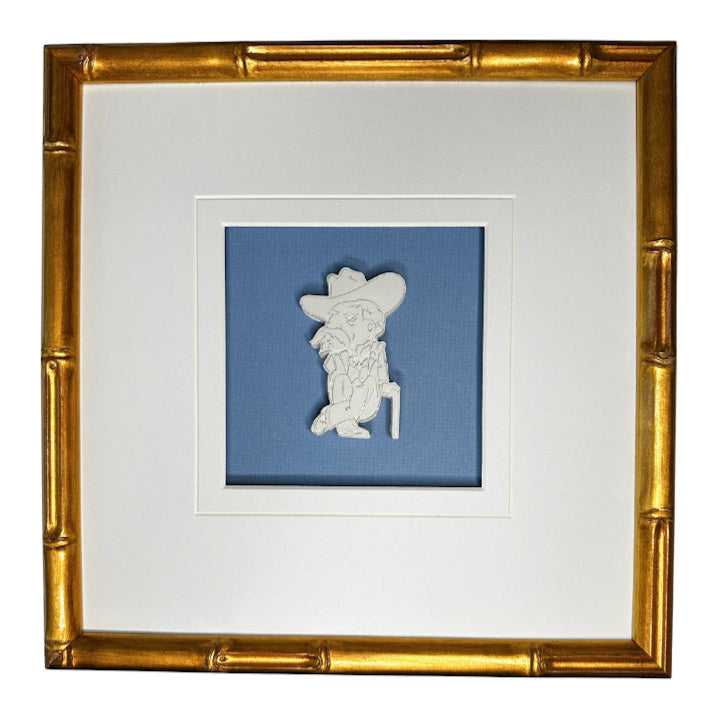 Ole Miss Intaglio 10x10
